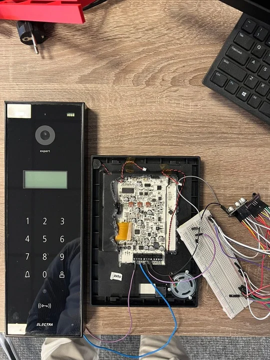 ELECTRA interphone hardware and development setup from the BSW company presentation